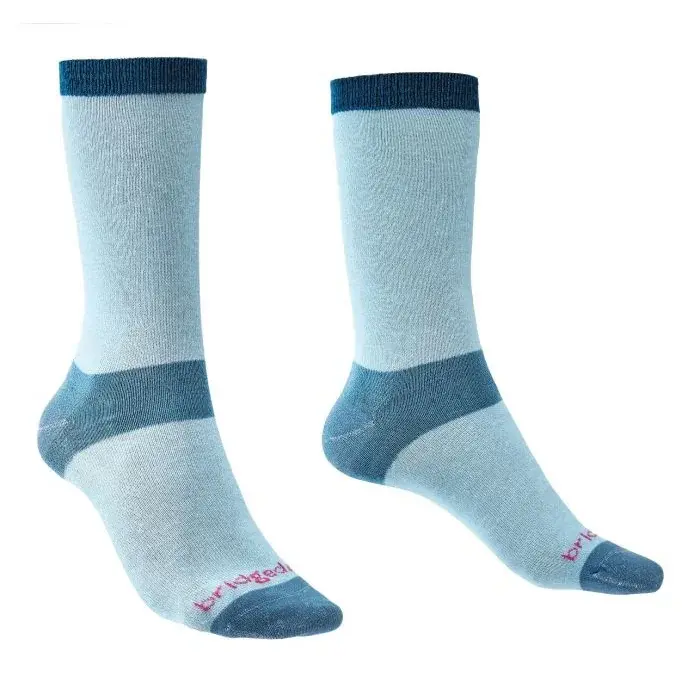 Chaussettes Bridgedale Liner Coolmax Liner Boot x2 Women's sky/402