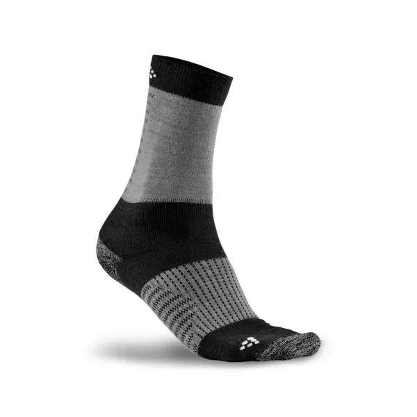 Chaussettes hautes chaudes Craft XC Training gris