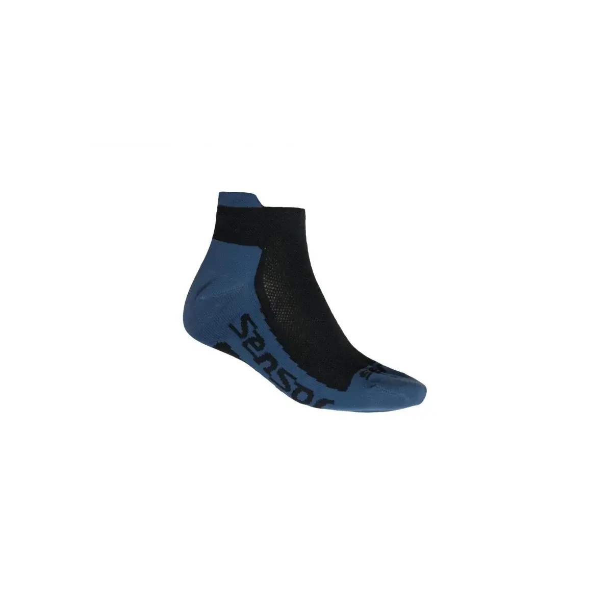 Chaussettes Sensor Race Coolmax Invisible noir/bleu