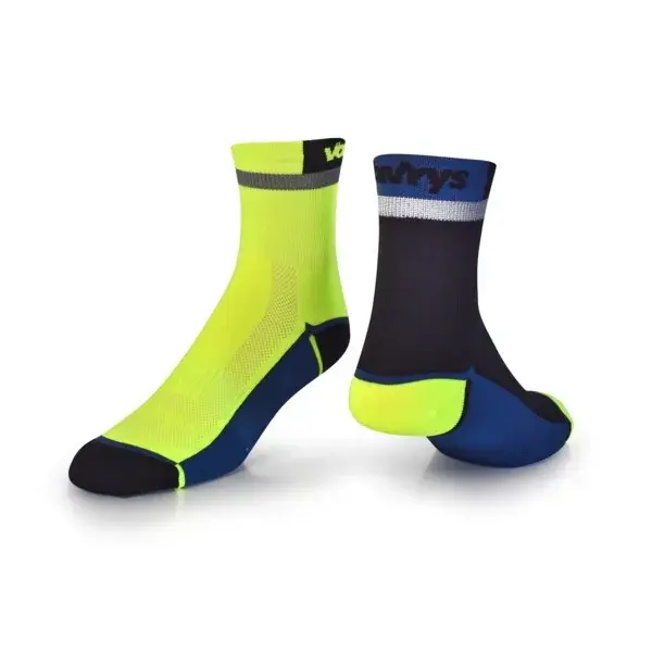 Vavrys Chaussettes Vavrys Trek Cyklo 2-pack jaune-noir