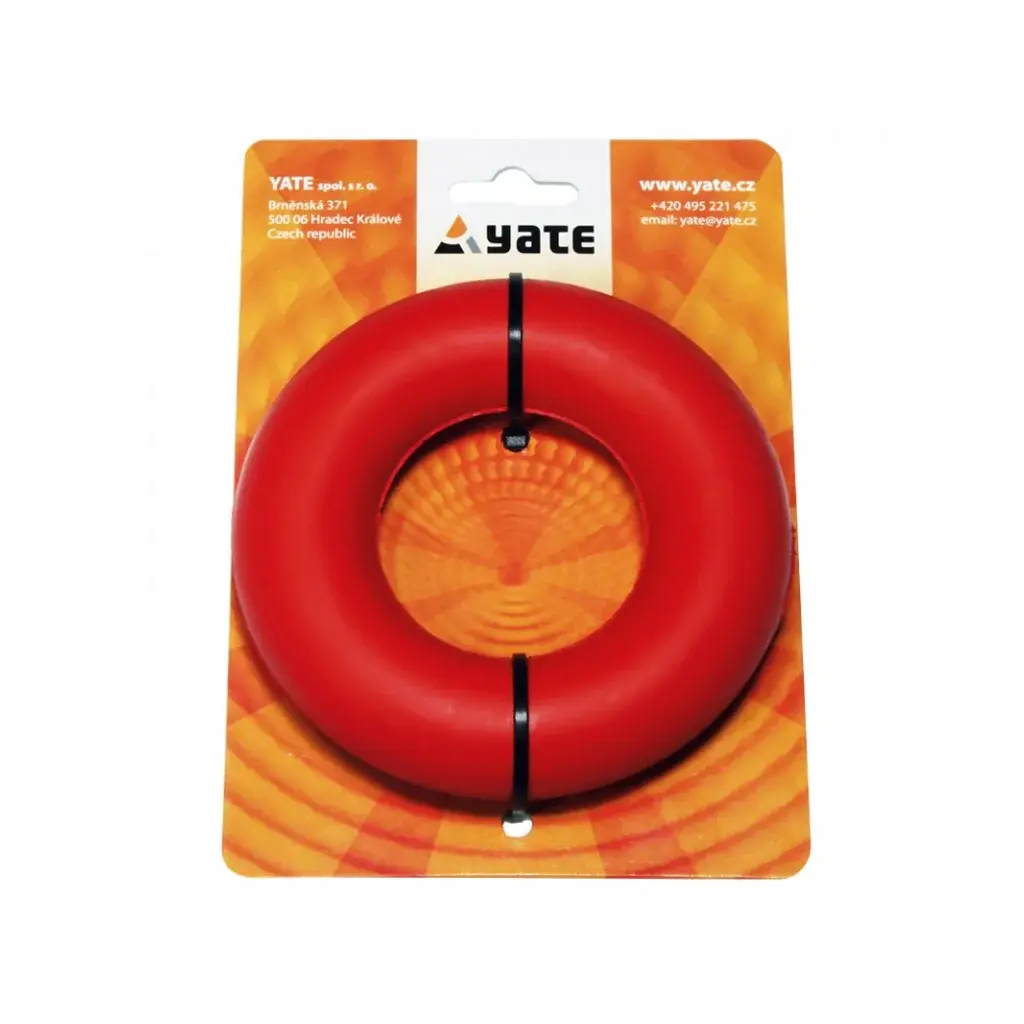 Yate Anneau de musculation Yate - semi-rigide rouge