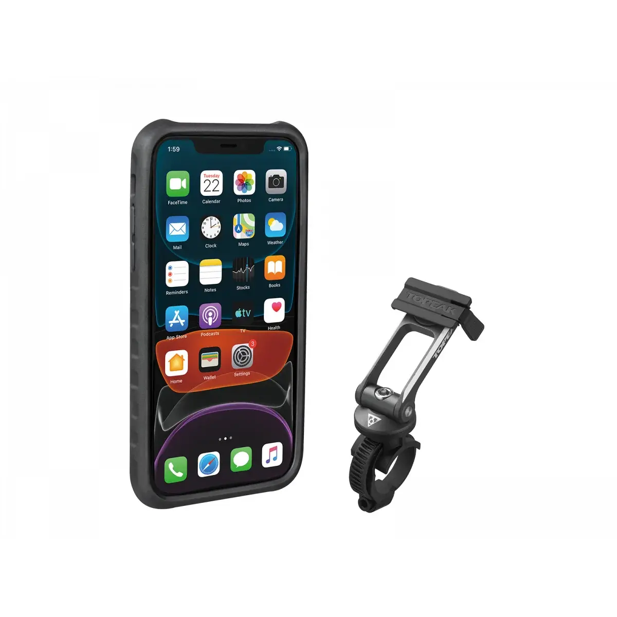 Étui TOPEAK Ridecase pour iPhone 11