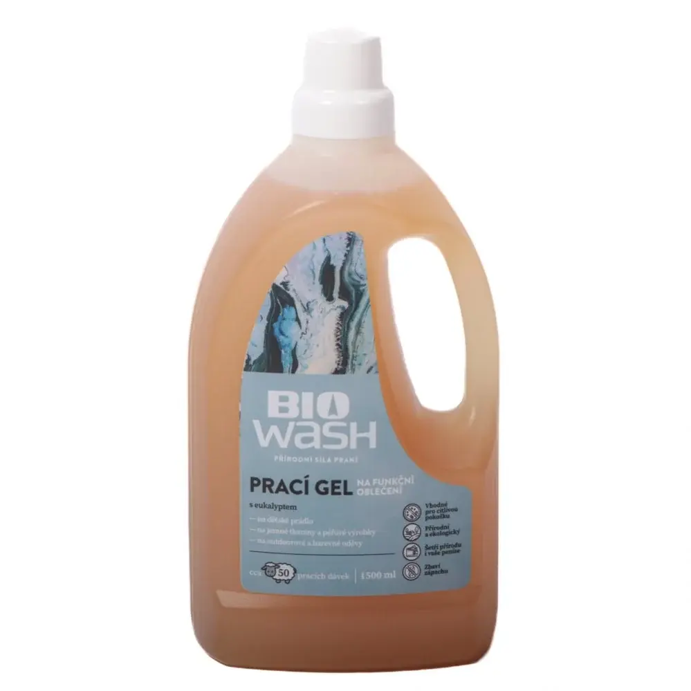 BioWash Lessive liquide BioWash Sport Bio eukalyptus 1500ml