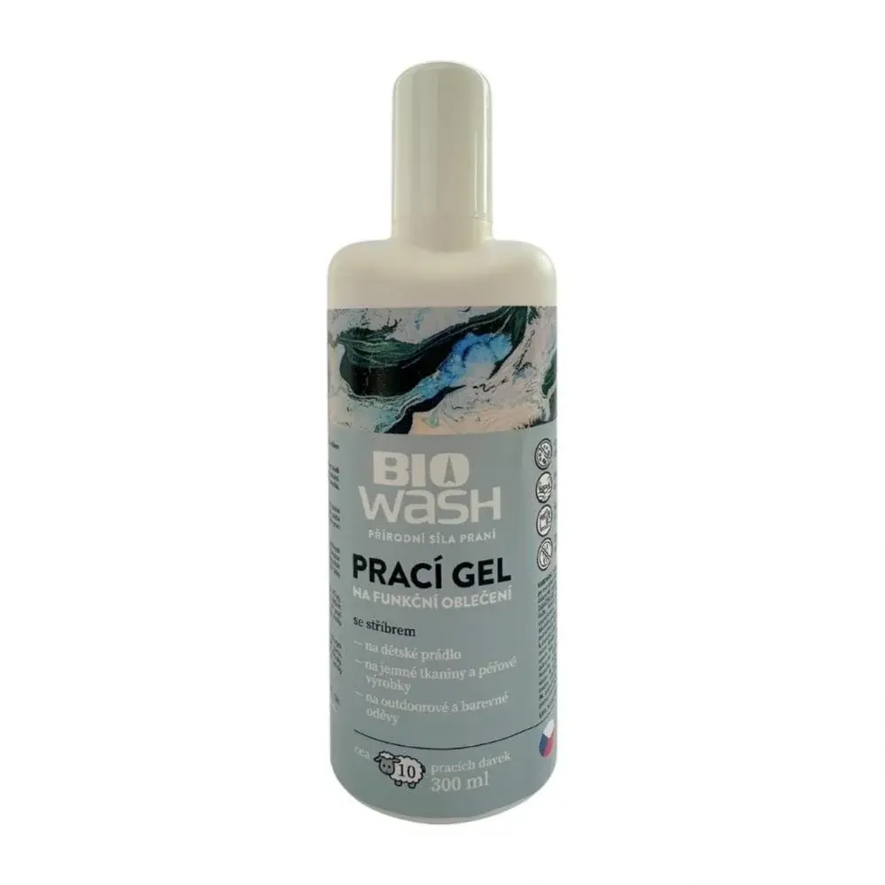 BioWash Lessive liquide BioWash argent 300ml