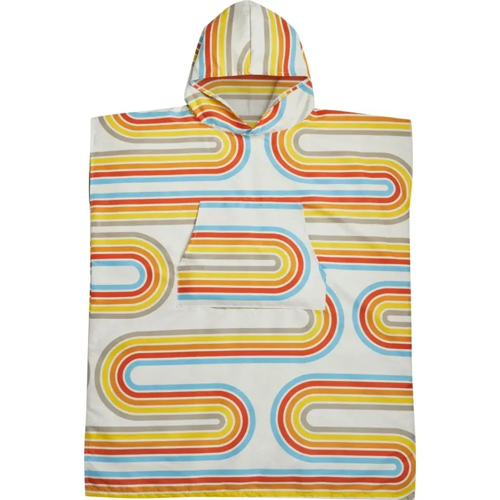 Poncho de change PackTowl Changing Poncho retro curve