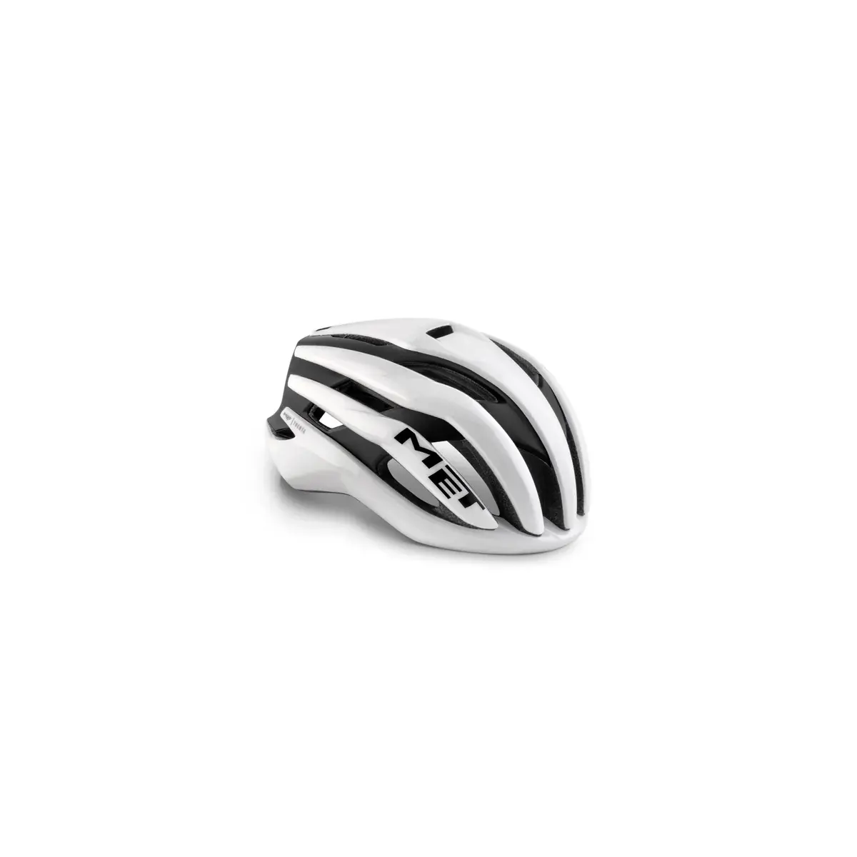 MET Casque vélo de route MET Trenta MIPS blanc/noir mat/brillant