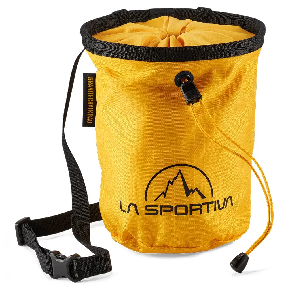 La Sportiva Sac à magnésie La Sportiva Granite Chalk Bag yellow/black