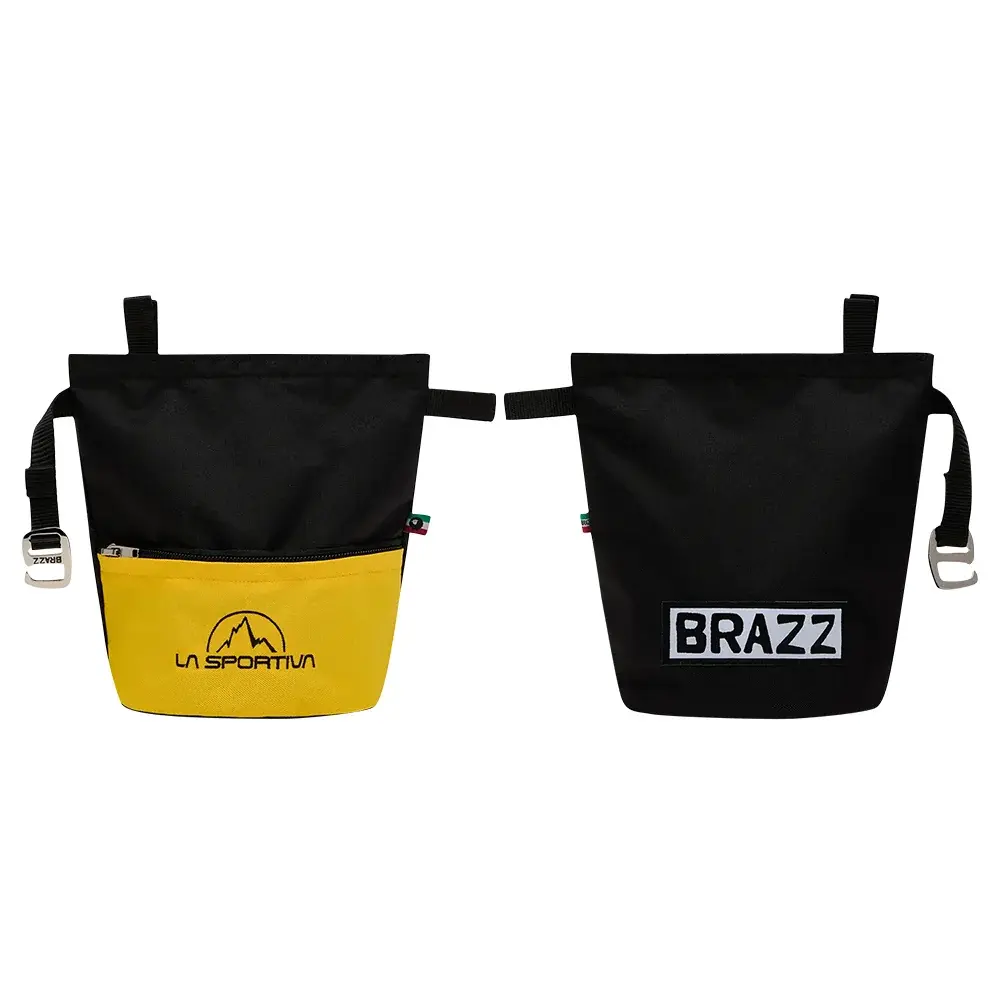 La Sportiva Sac à magnésie La Sportiva Leftover Chalk Bag black/yellow