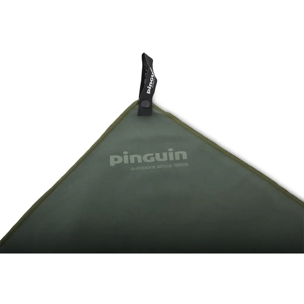 Serviette à séchage rapide Pinguin Micro Towel Logo grey