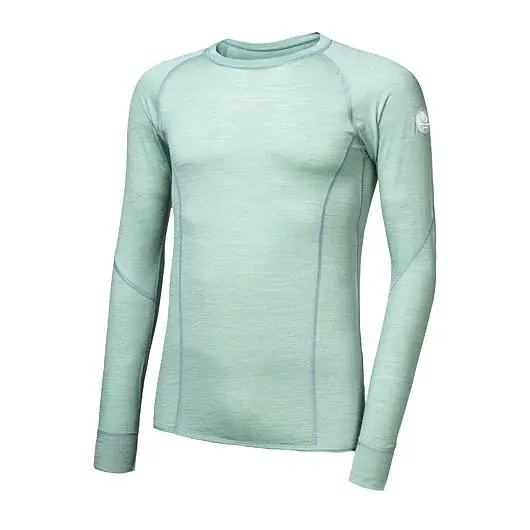 Sensor T-shirt manches longues homme Sensor Merino Air basil green