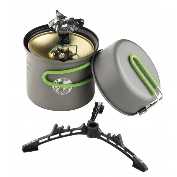 OPTIMUS Kit de cuisson Optimus Crux & Terra Weekend & support de cartouche (set)