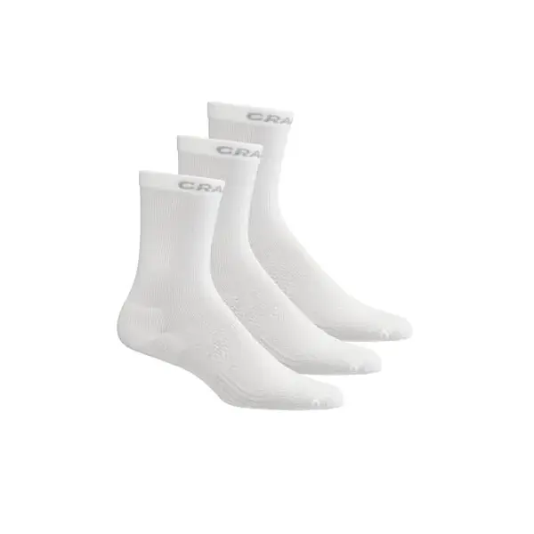 Craft Lot de chaussettes Craft Core Dry High 3-pack blanc