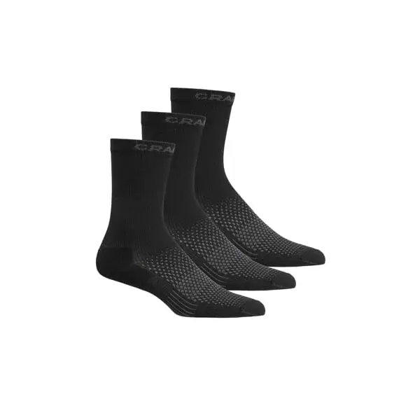 Craft Lot de chaussettes Craft Core Dry High 5-pack noir