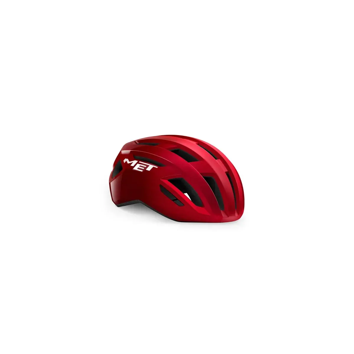 MET Casque vélo route MET Vinci MIPS rouge Métallisé brillant