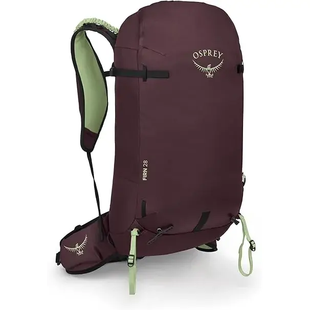 Osprey Sac à dos de ski de randonnée Osprey Firn 28L elderberry purple/pepprmnt grn