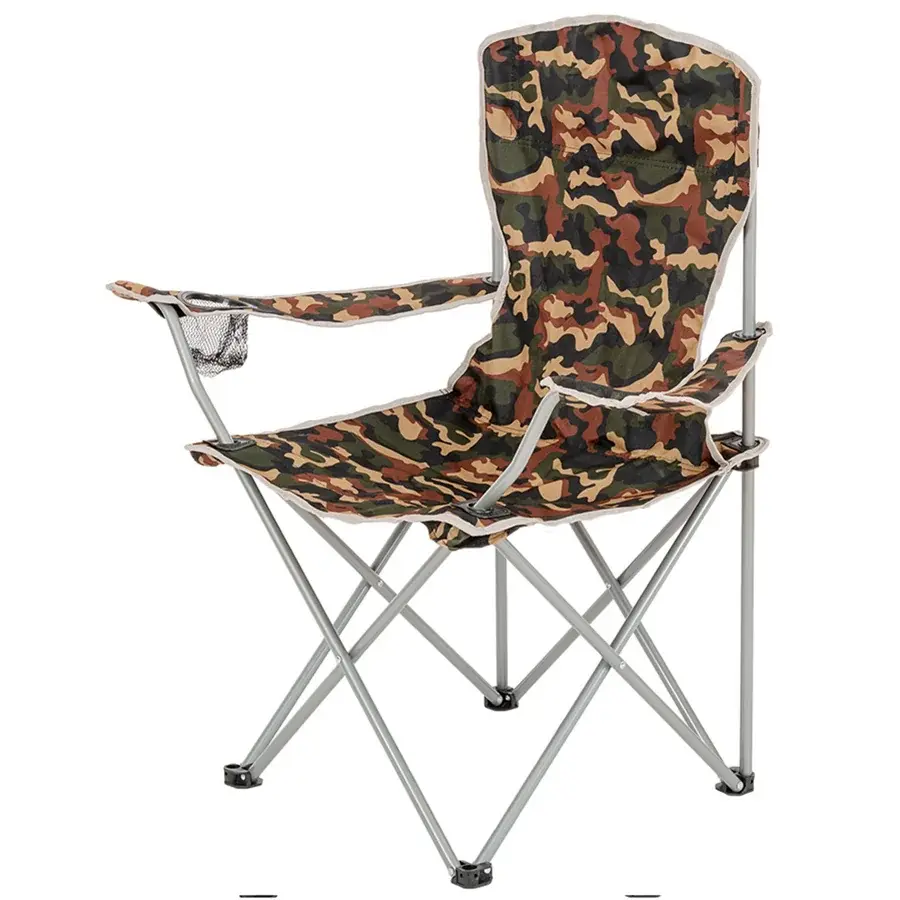 HIGHLANDER Chaise pliante avec accoudoirs Highlander Moray camouflage