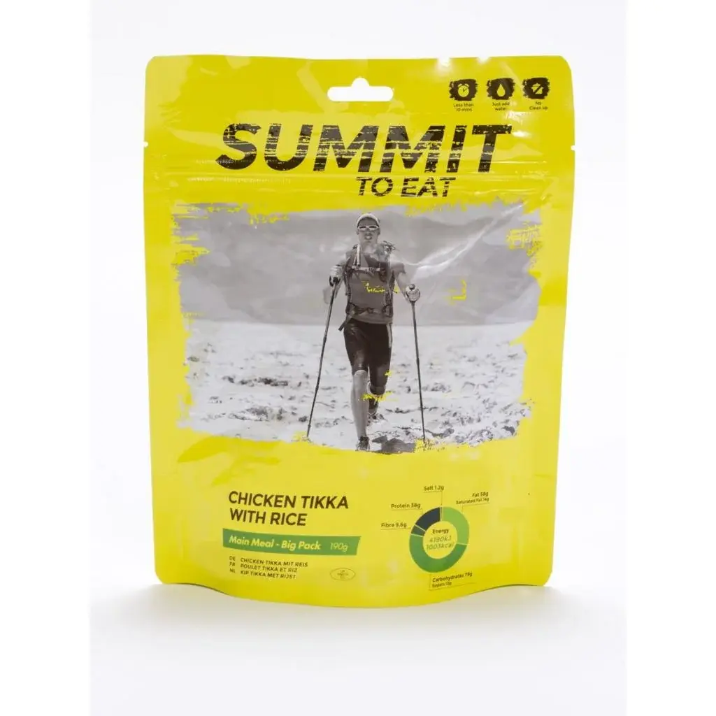 Summit To Eat Poulet tikka au riz Summit To Eat 190g