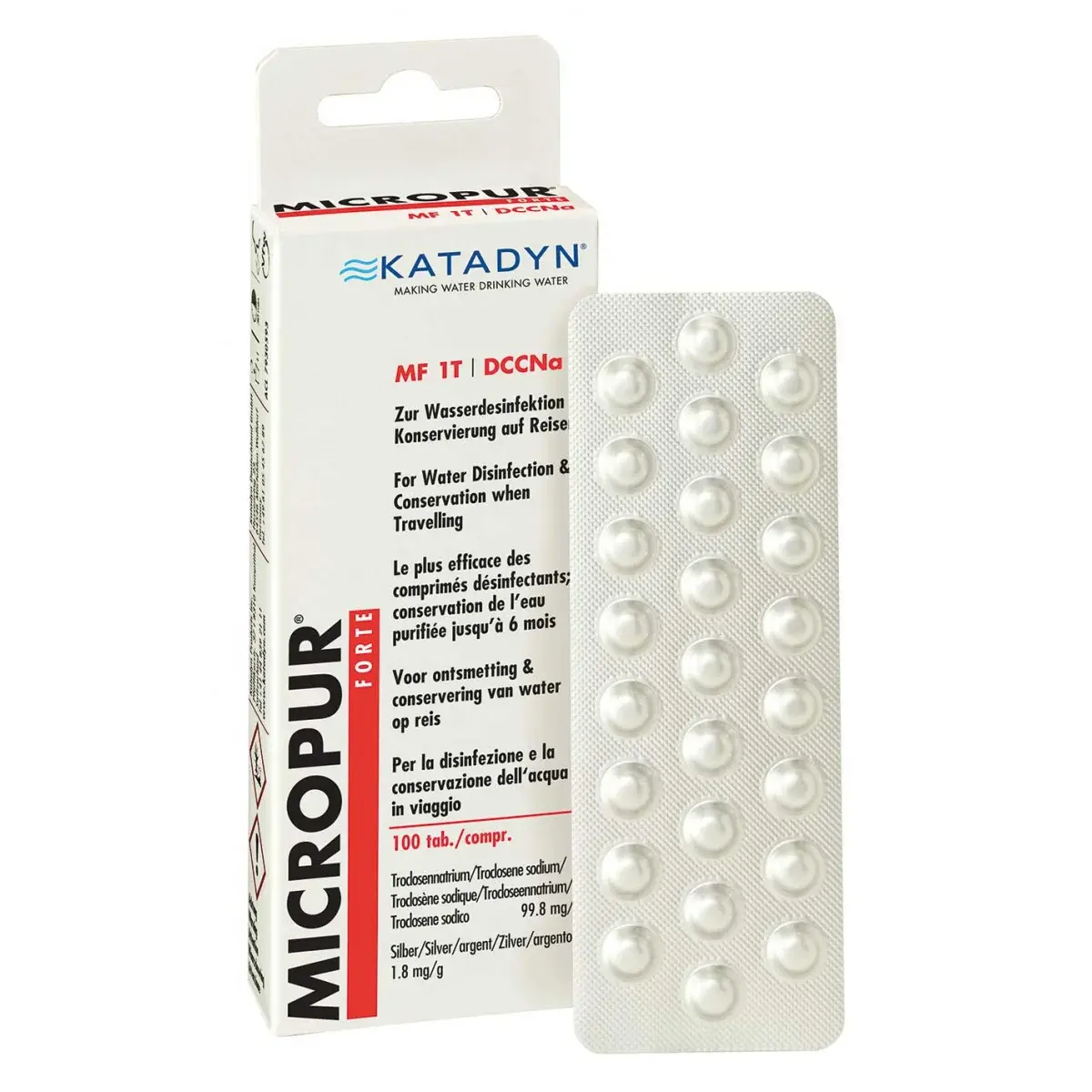 Micropur Pastilles Katadyn Micropur Forte MF 1T