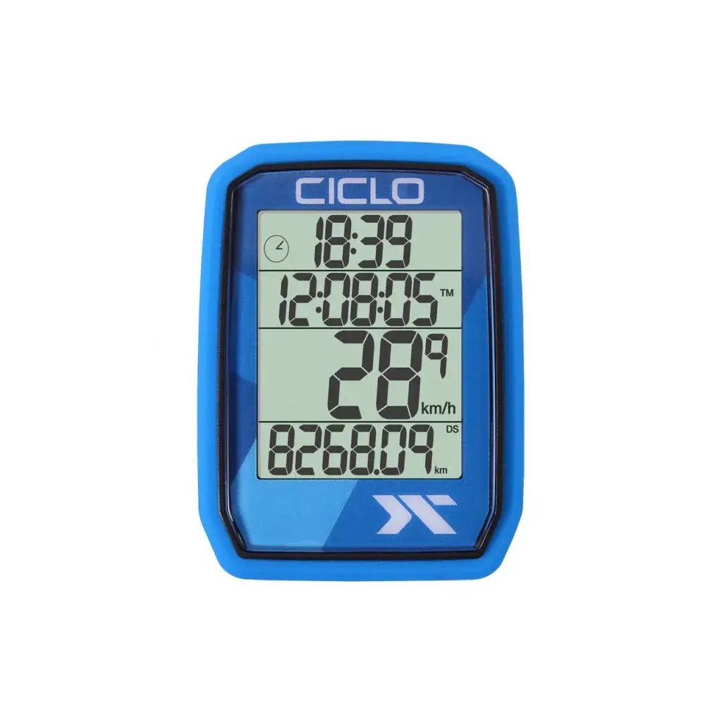 Ciclo sport Compteur vélo Ciclo sport Protos 205 sans fil bleu