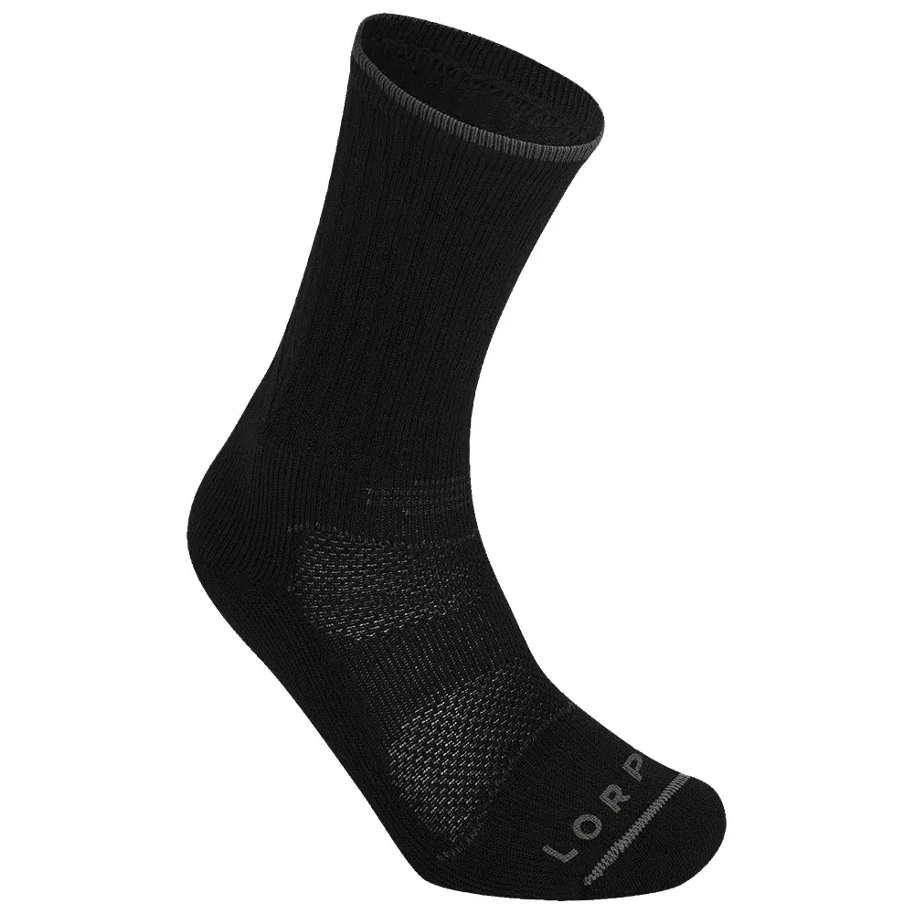 Chaussettes de trekking Lorpen LIGHT HIKER ECO 1887 TOTAL BLACK