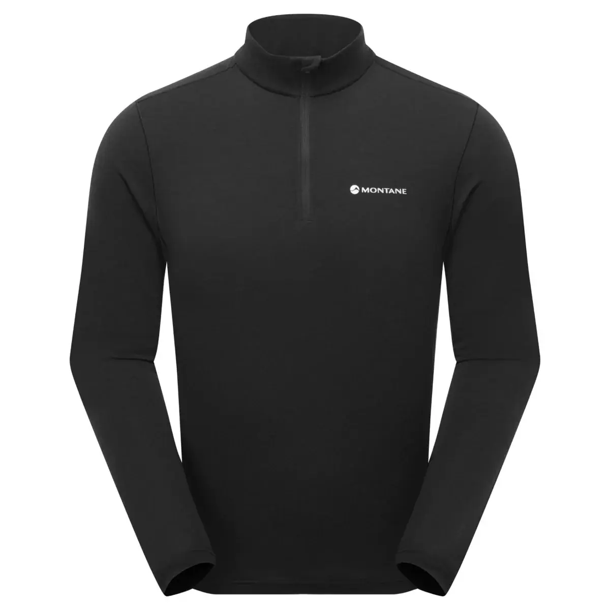 Montane T-shirt Montane Malli Long Sleeve Zip black