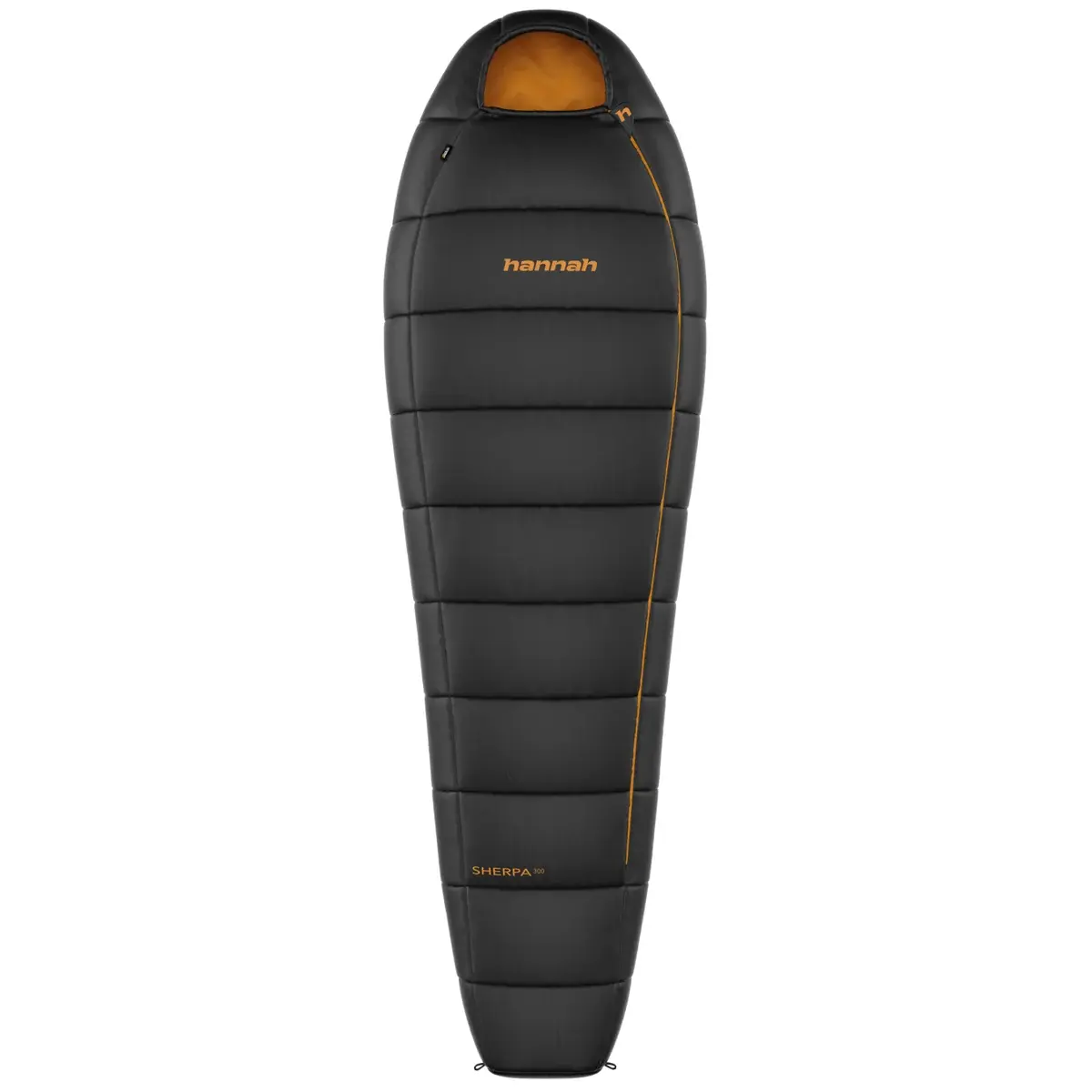 Sac de couchage 3 saisons Hannah Sherpa 300 jet black/inca gold
