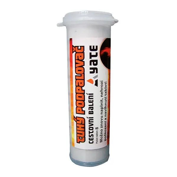 Yate Combustible solide Yate - 6 pcs tablet en tube