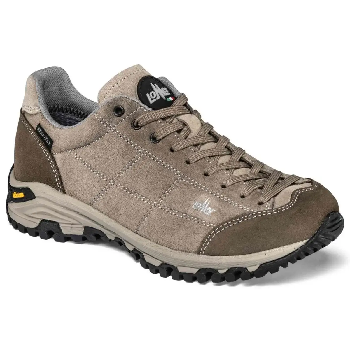 Lomer Chaussures unisexe Lomer Maipos Suede Cotton dodo/saloon