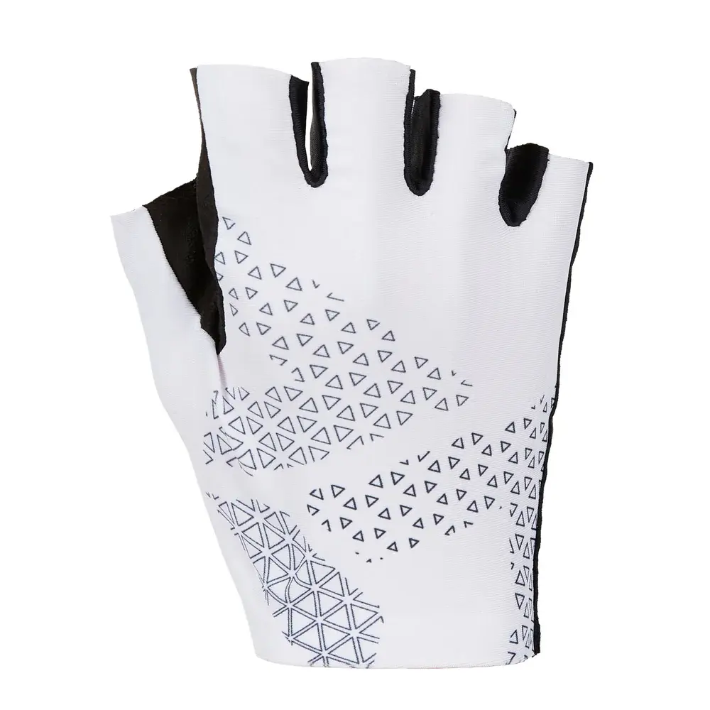 Silvini Gants de vélo unisexe Silvini Sarca White black