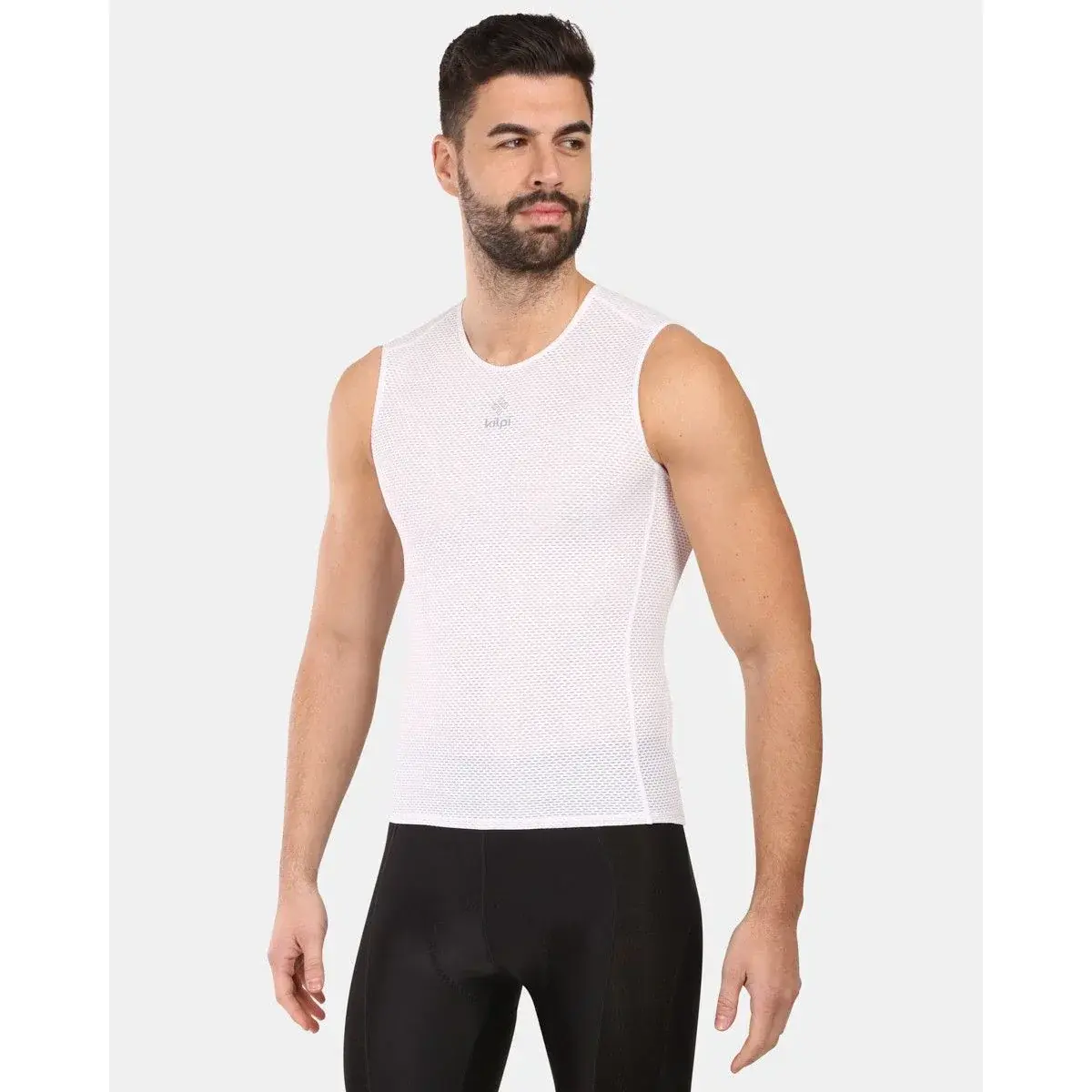 Débardeur technique unisexe Kilpi NETTY-U blanc