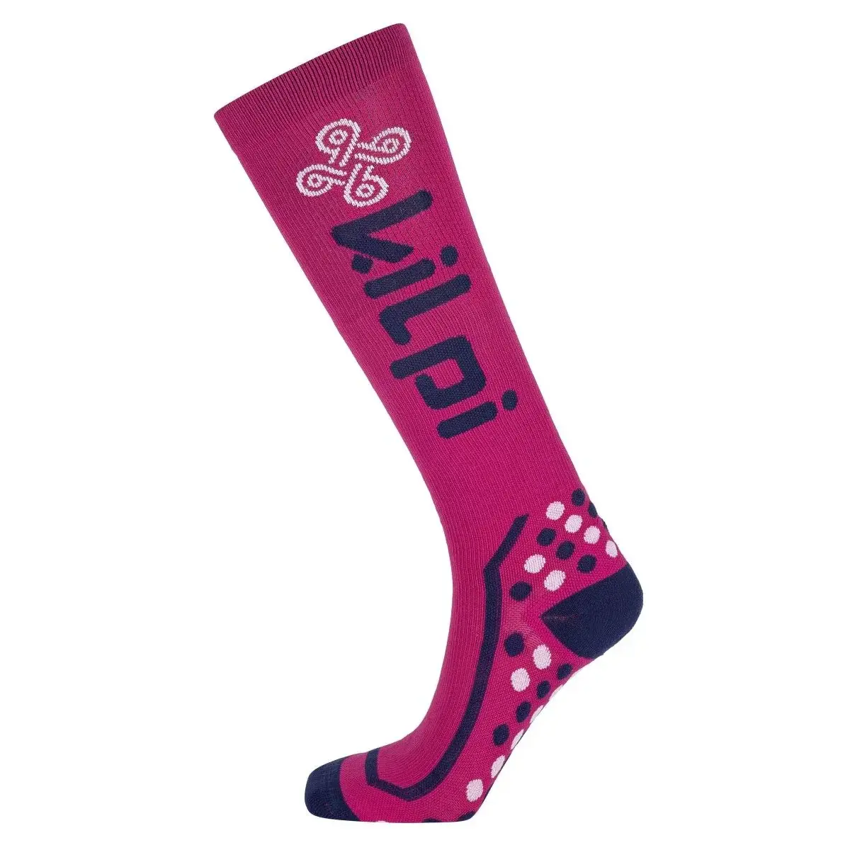 Kilpi Chaussettes de compression unisexes Kilpi PANAMA-U rose