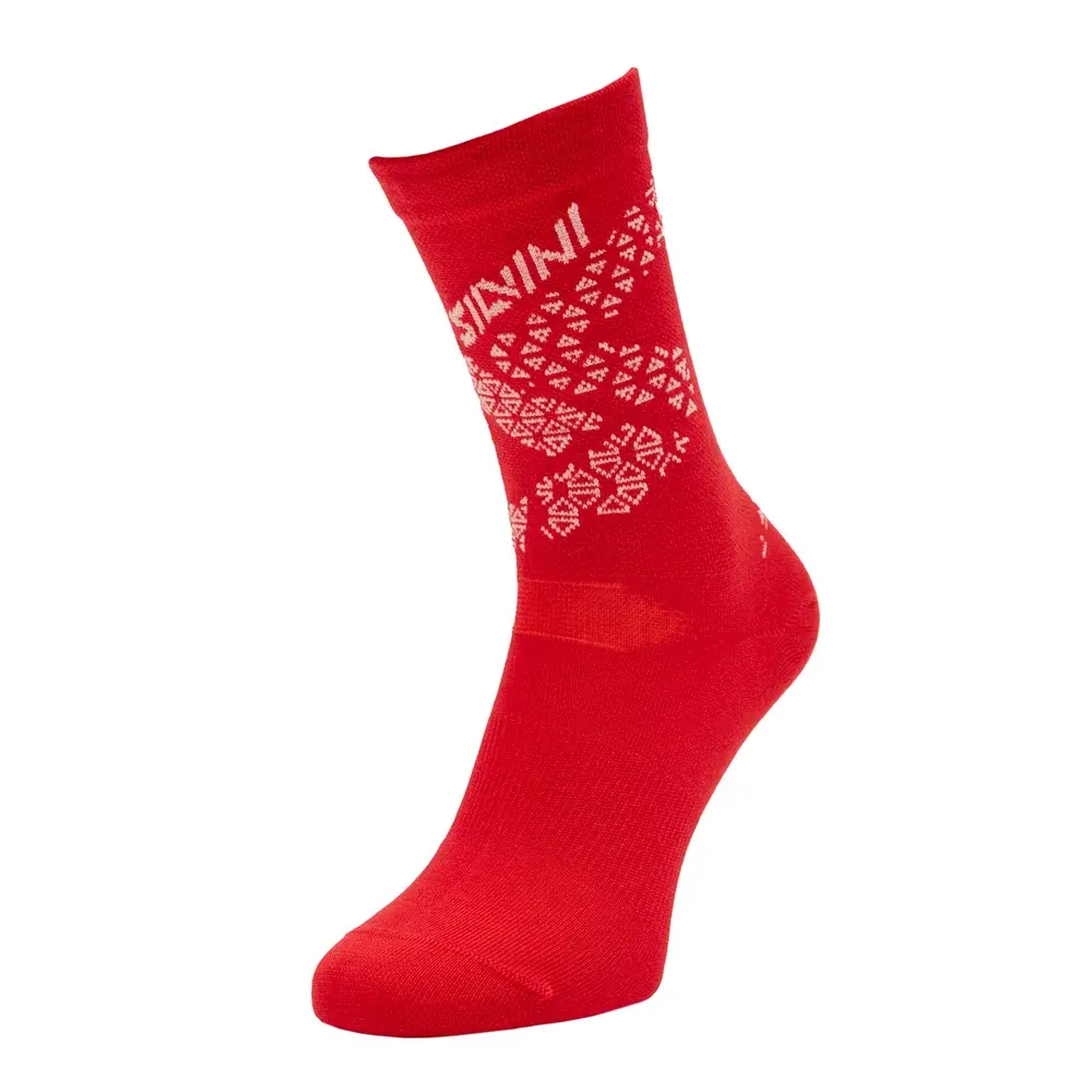 Silvini Chaussettes unisexe Silvini Bardiga UA1642 navy-lime