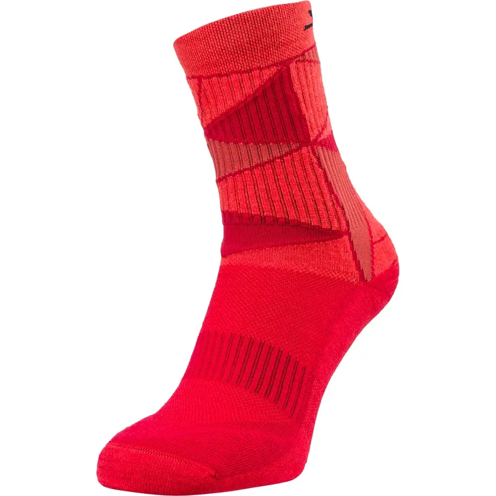 Silvini Chaussettes unisexe Silvini Vallonga UA1745 red-merlot