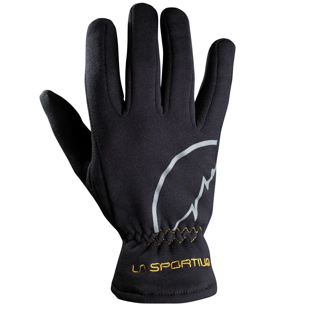 La Sportiva Gants stretch unisexe La Sportiva Stretch Gloves Black/Yellow