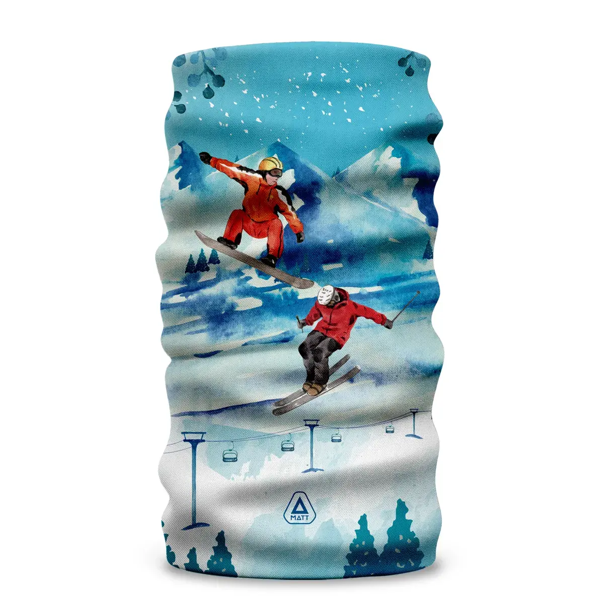 Tour de cou multifonction MATT Scarf Coolmax Eco Skiers