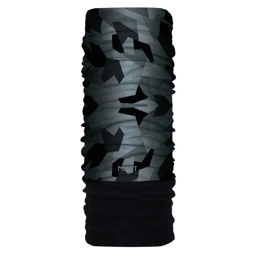 MATT Tour de cou multifonction MATT Scarf Coolmax Pol. Geom. Camo Black