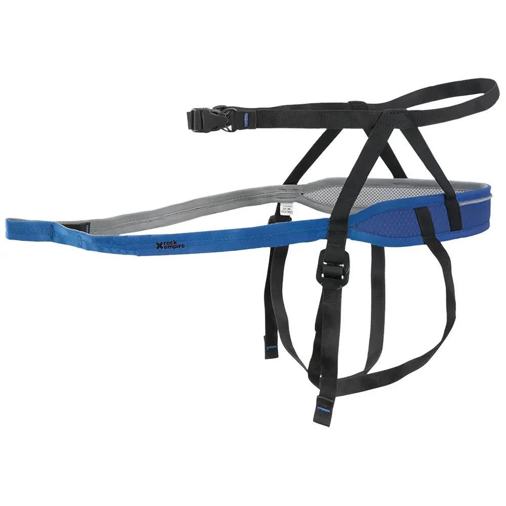 Rock Empire Ceinture de canicross bleue Rock Empire 007 one-size
