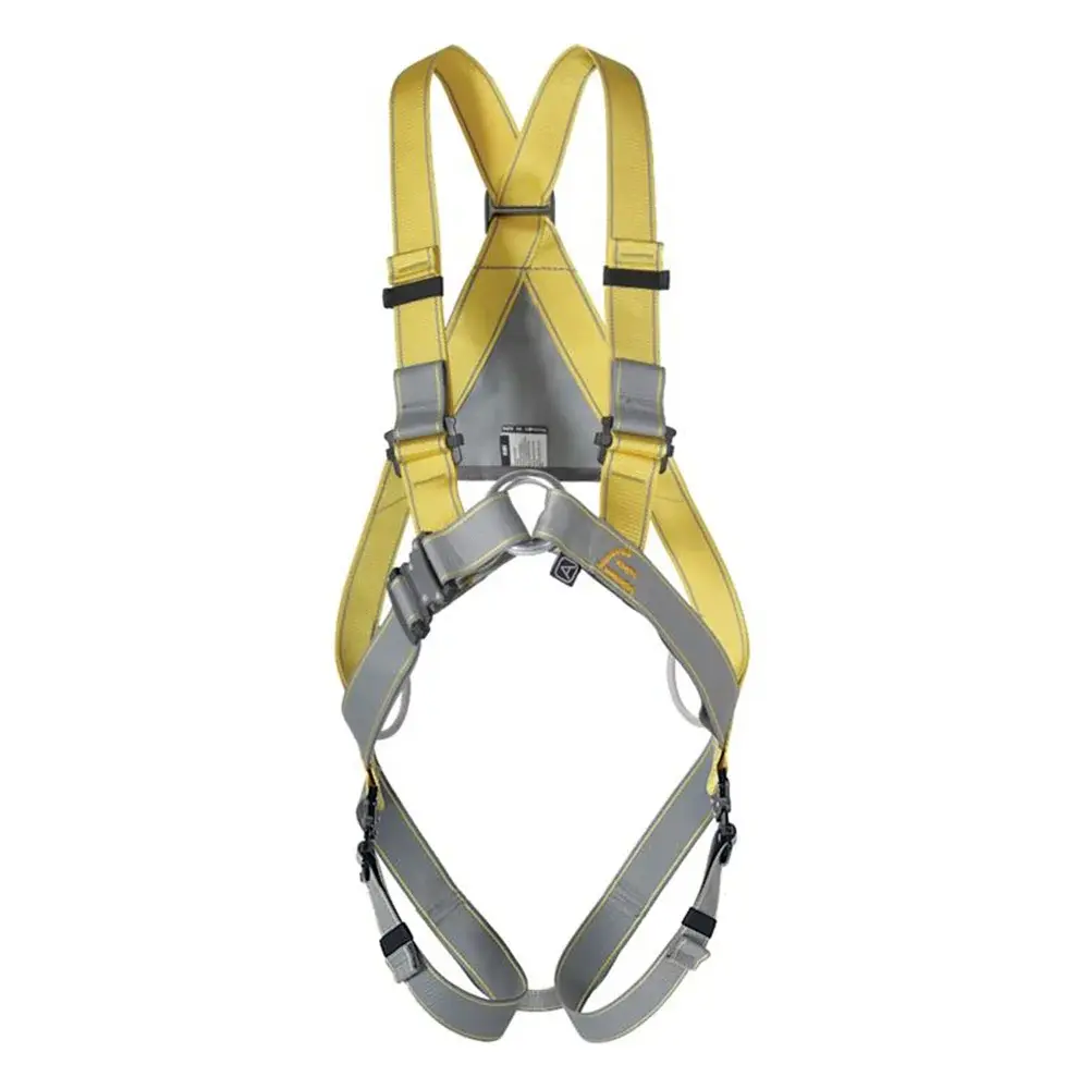 Singing Rock Harnais complet de travail Singing Rock Body II Speed jaune/gris