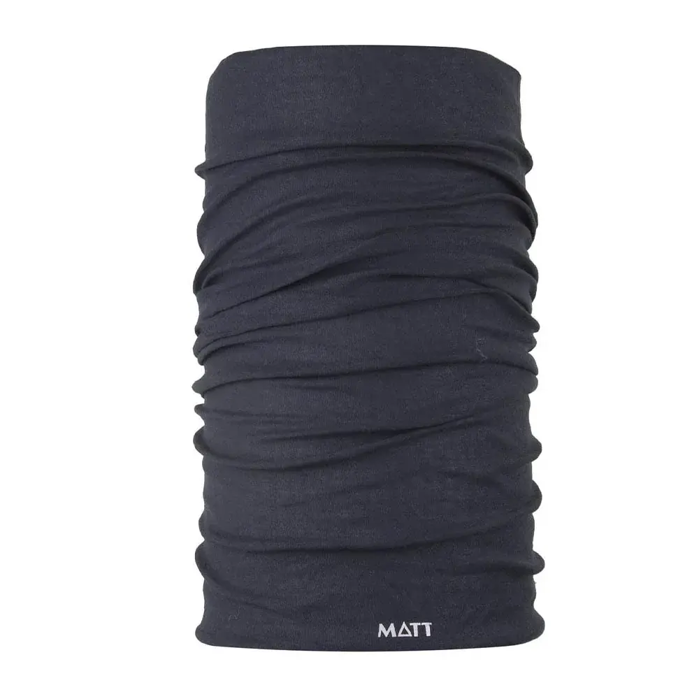 MATT Tour de cou en laine MATT Wool Scarf Anthracite