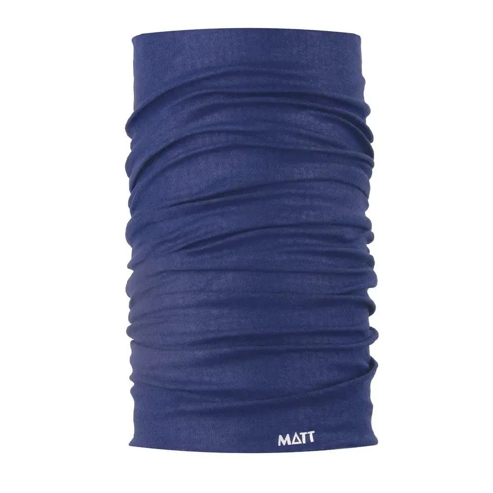 Tour de cou en laine MATT Wool Scarf Navy