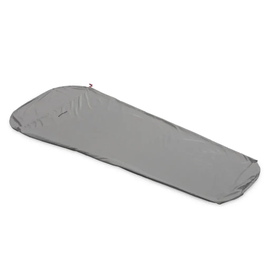Pinguin Drap de sac de couchage Pinguin Liner Mummy Grey