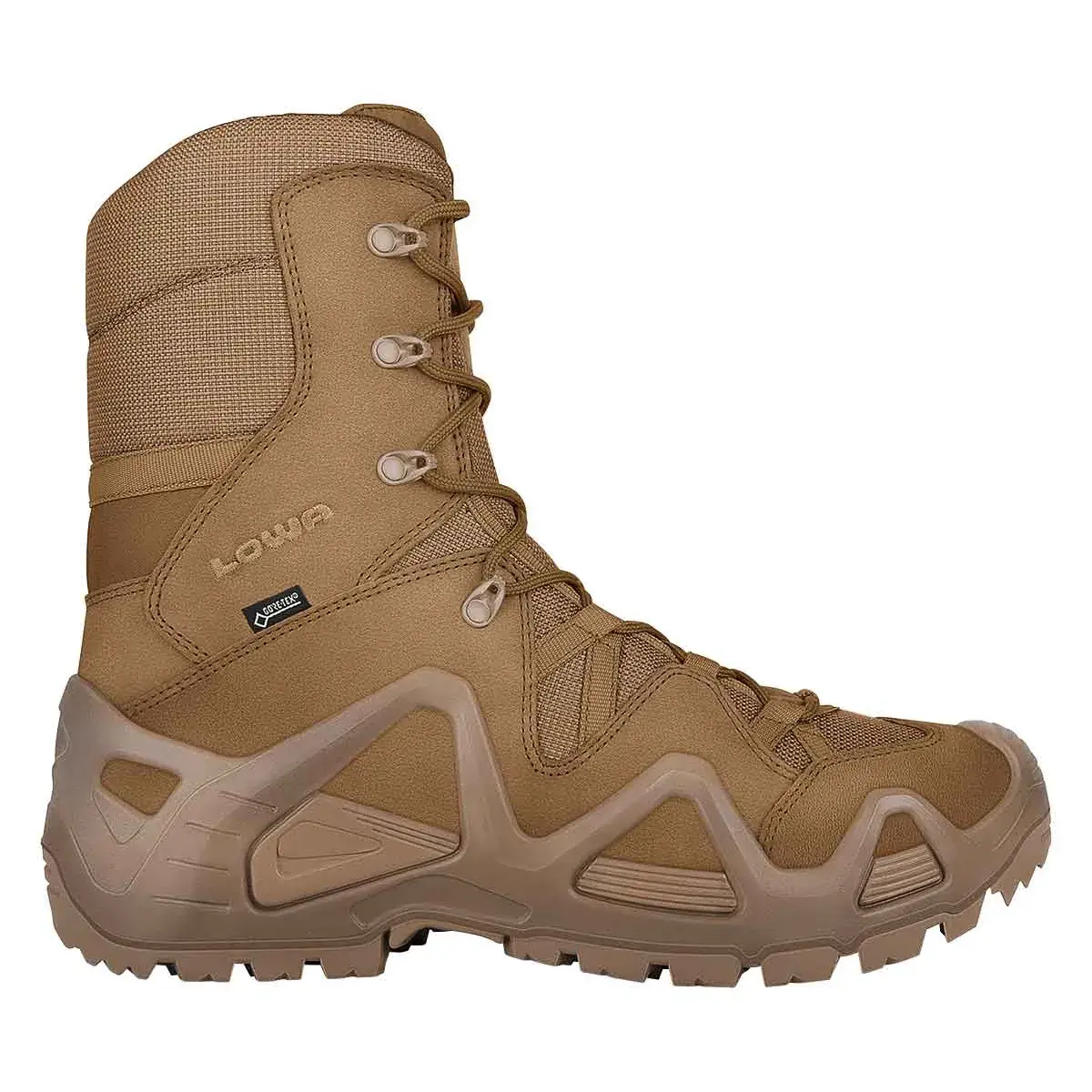 Chaussures militaires Lowa Zephyr gtx Hi TF coyote OP