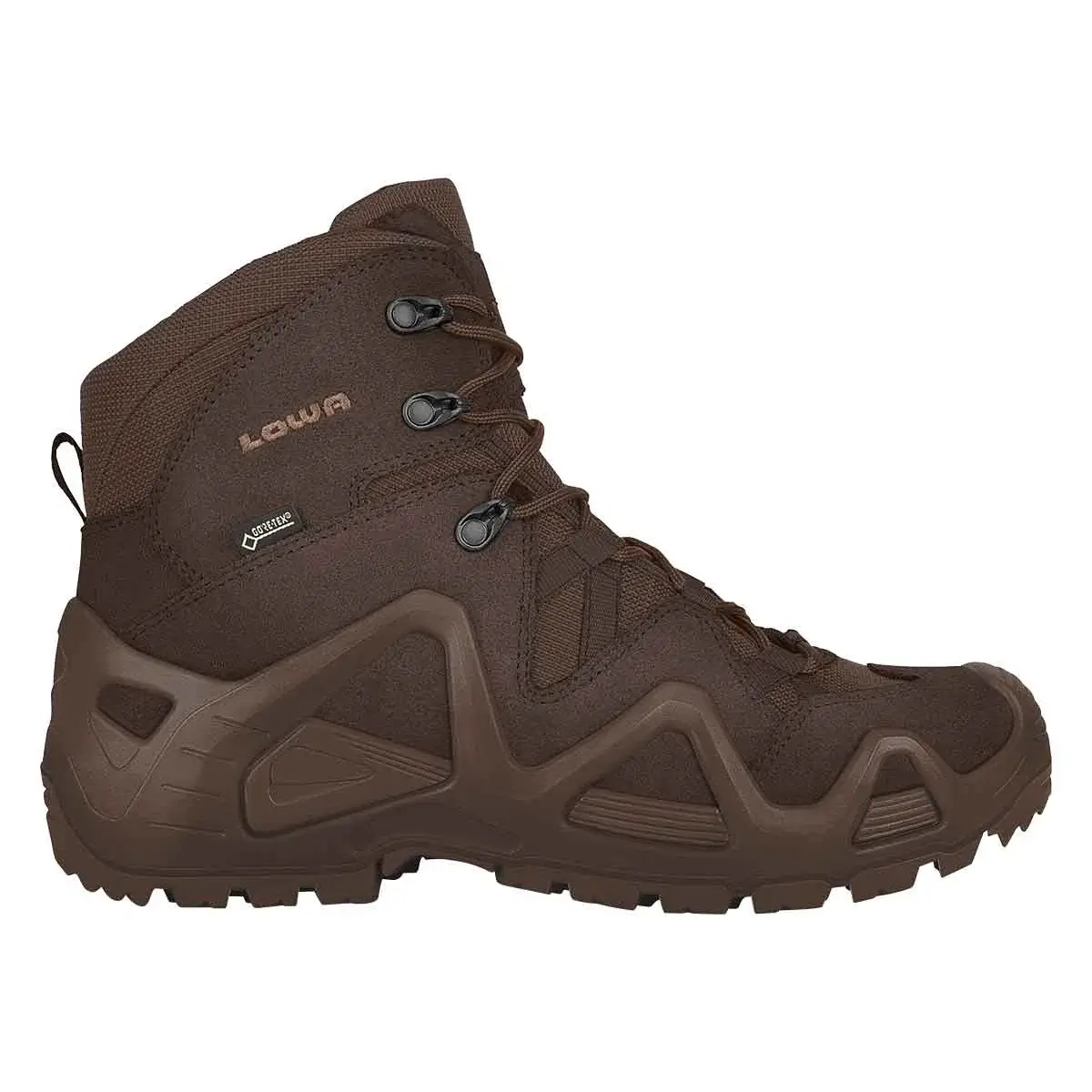 Chaussures militaires Lowa Zephyr GTX MID TF dark brown