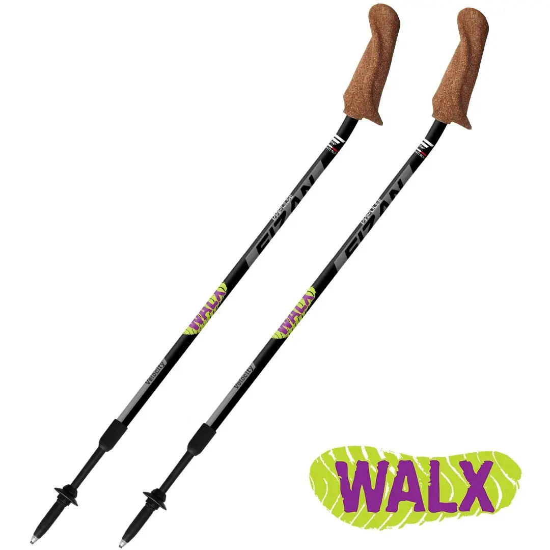 FIZAN Bâtons de marche Fizan Walx Velocity noir