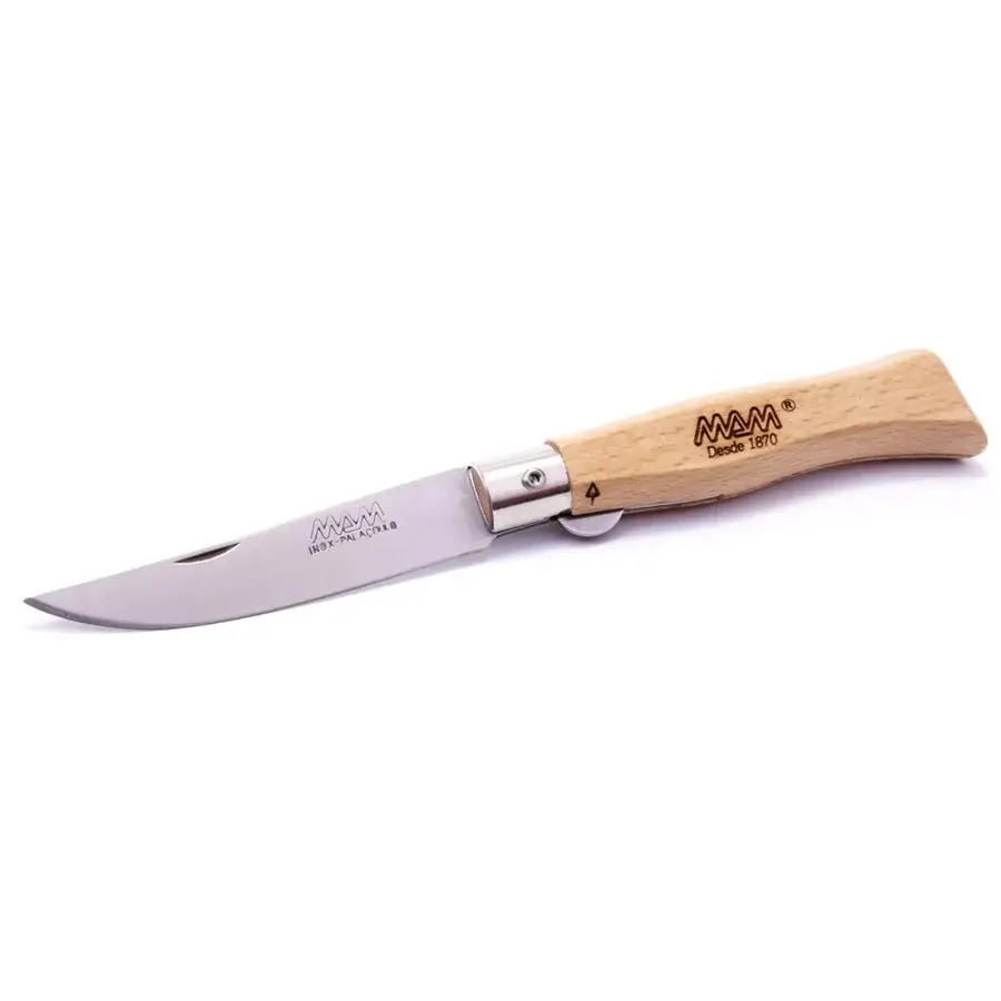 MAM Couteau pliant avec blocage MAM Douro 2006 7,5 cm hêtre