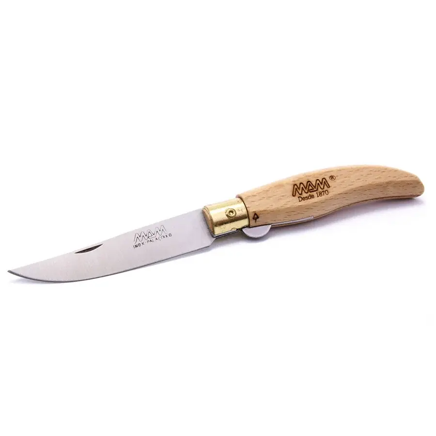 Couteau pliant avec blocage MAM Ibérica 2016 9 cm hêtre