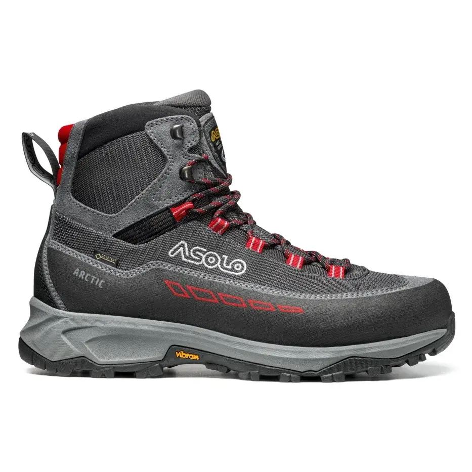 Asolo Chaussures de montagne d'hiver Asolo Arctic GV grey/gunmetal/red/a176