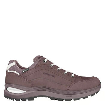 Chaussures de randonnée pour femmes Lowa Renegade EVO GTX LO W marron rose/blanc